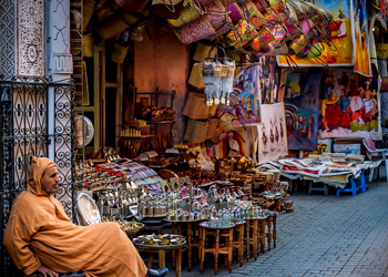 Marrakech Souks Half-Day Guided Tour (Guide + Transport)